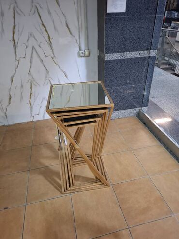 детский комплект шапка и шарф: 5 eded xonça suvener altligi Z formasinda bir birinin içinə keçmə.tam