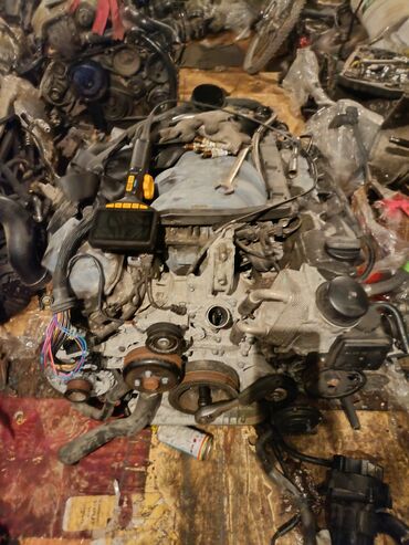 Двигатели, моторы и ГБЦ: Бензиновый мотор Mercedes-Benz 2003 г., 4.3 л, Б/у, Оригинал, Япония — 1