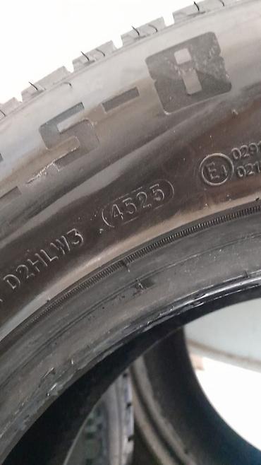 Шины: Шины 215 / 65 / R 16, Зима, Б/у, Комплект, Легковые, Китай, Bridgestone — 6
