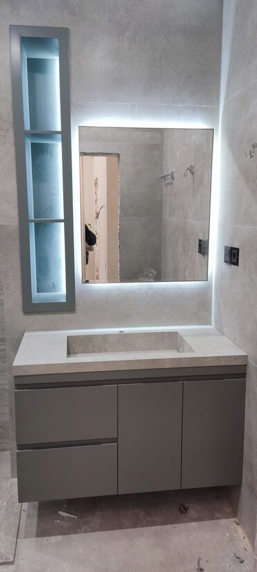 Sifarişlə dolablar: Banyo üçün xüsusi dizayn mebel və quraşdırma xidmətləri - Divara — 4