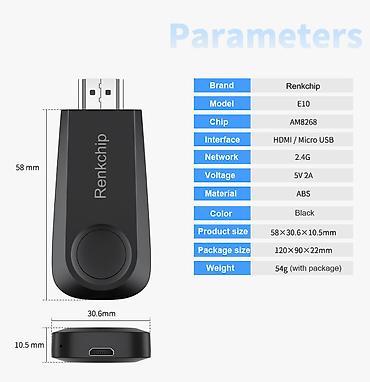 miracast: Mirascreen miracast anycast Подключи тв адаптер Renkchip E10 к — 7