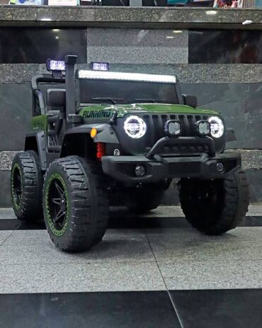 Uşaq üçün elektrik maşınları: 🚙 Uşaq üçün Şarjlı “Campero Running” ✨ 🔑 Açarla işə salınma 💡 İnteqrə — 6