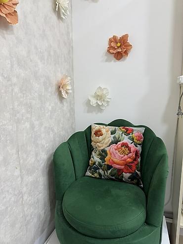 tek kravat: Salonda pedikür üçün dəst – zövqlü yaşıl rəngdə - Armchair: Dəniz — 3