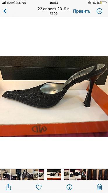 Tuflilər: J’kay qadın ayaqqabısı – açıq arxa, kəmərli slingback modeli. - — 1