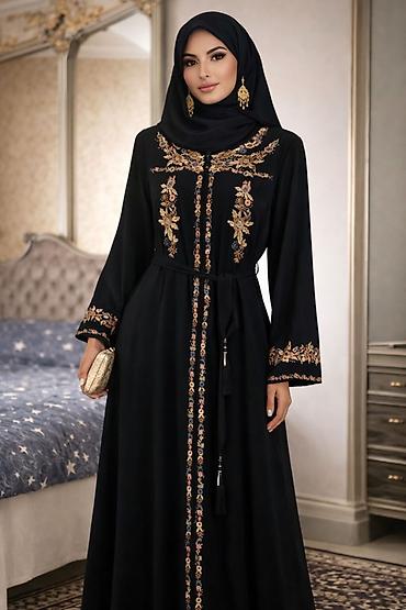 abaya: Gündəlik don, Maksi, XS — 2