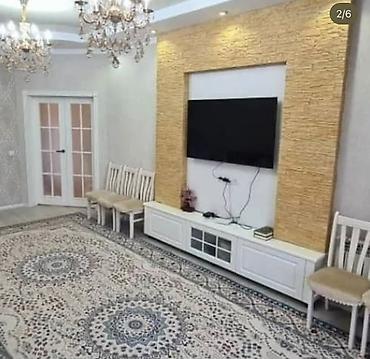 72: 2 комнаты, 74 м², Кок-Жар мкр Элитка, 4 этаж, Свежий ремонт — 3