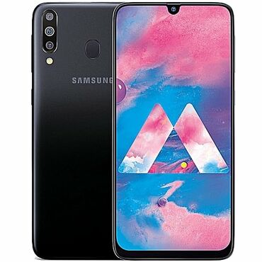 самсунг м52: Samsung Galaxy M30, Колдонулган, 64 ГБ, түсү - Боз, 2 SIM