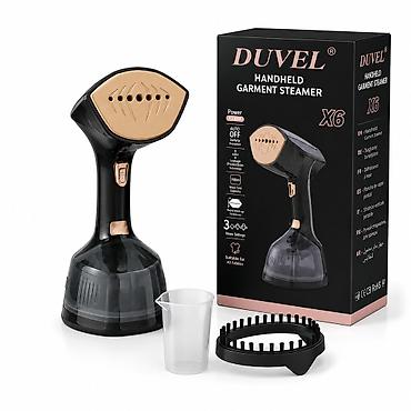 Утюги: №: 7372 Məhsulun adı: Əl buxarlayıcısı Duvel X6 1200W Brend: Duvel — 1