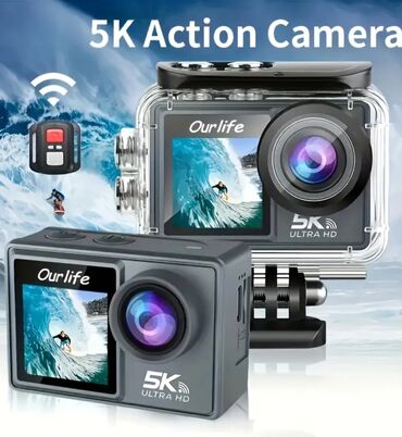 Videokameralar: GoPro - Idman kamerası 5K Ultra çəkiliş, aydin va sabit görüntülər — 6