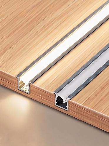 диод: Встроенная LED-лента 10×10 мм для шкафов и кухонь | Равномерный свет | — 3