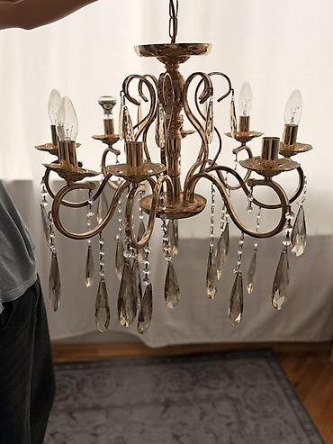 bezek sekilleri: Çılçıraq, 6 lampa, Metal — 1