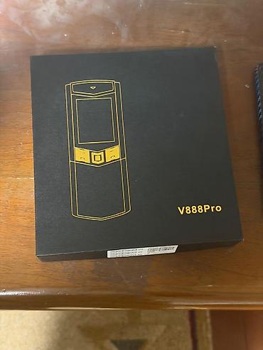 Мобильные телефоны: Кнопочный телефон V888 Pro (стилистика Vertu) - Корпус: металлические — 2