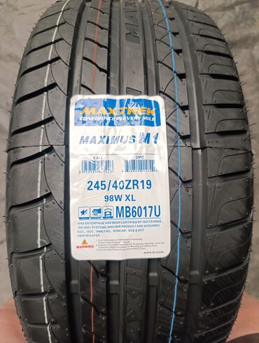 портер рынок: Шины 245 / 40 / R 19, Лето, Новый, Комплект, Легковые, Китай, Maxtrek