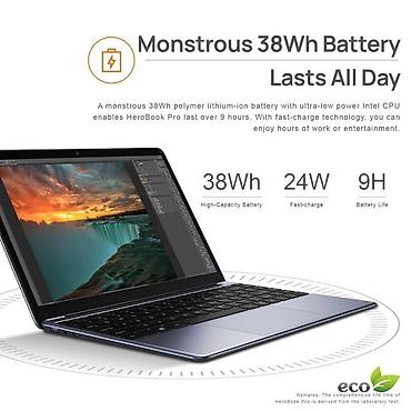 для чтения: Ноутбук Chuwi HeroBook Pro, Intel N4020 (2 ядра/2потока, up to — 4