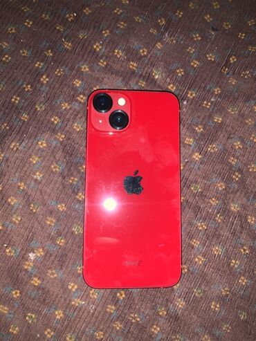 алмурут ноутбук: IPhone 13, Колдонулган, 256 ГБ, Кызыл, Кабель, 73 %