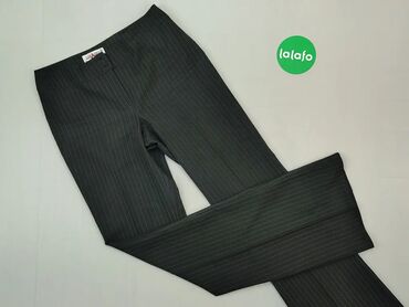 Spodnie: Spodnie M (EU 38), stan - Dobry, wzór - Linia, kolor - Czarny