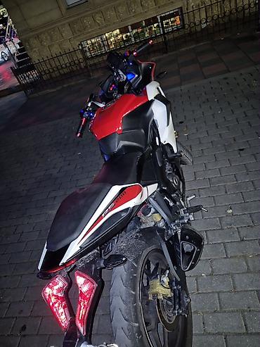 əyləc bəndləri: Motosiklet – RS 200 sport - Korpus rəngi: qırmızı-ağ-qara — 2