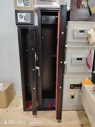 silah seyf: Elektron kombinə edilmiş kilidli silah seyfləri - Model: Hündür, dar — 2