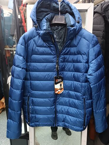 Куртки: Скидка Новое Поступление от Бренда Black Vinyl Еврозима Тонкая — 4