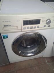 запчасти для камер видеонаблюдения: Стиральная машина Daewoo, 7 кг, Б/у, Автомат, Есть сушка, Нет кредита, Самовывоз, Бесплатная доставка