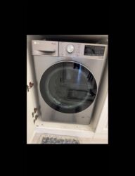 стиральная машина с горизонтальной загрузкой: Paltaryuyan maşın LG, 8 kq, İşlənmiş, Avtomat, Qurutma var, Kredit yoxdur, Ünvandan götürmə