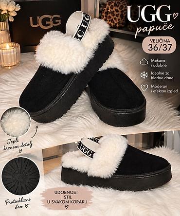 UGG papuče, veličina 36/37 - Model sa zatvorenim prednjim delom i