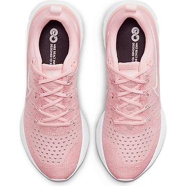 qız krasofkaları: Nike React Infinity Run Flyknit – çəhrayı rəngdə qaçış ayaqqabısı - — 4