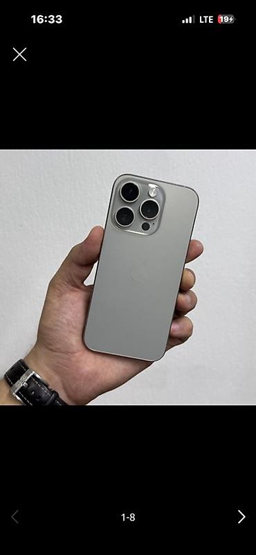 IPhone 15 Pro, титановый цвет Характеристики: - Память: 512 ГБ at lalafo.kg IPhone 15 Pro, титановый цвет Характеристики: - Память: 512 ГБ