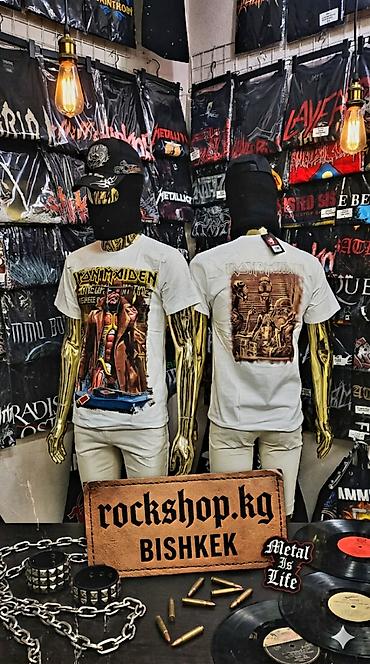 Футболки: Футболки с принтами Iron Maiden (черные) Варианты дизайна: - — 28