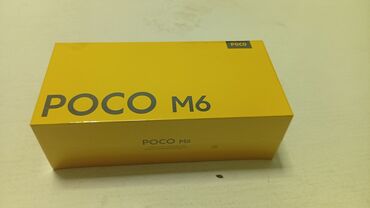 Poco: Poco M6, Новый, 256 ГБ, цвет - Голубой, 2 SIM