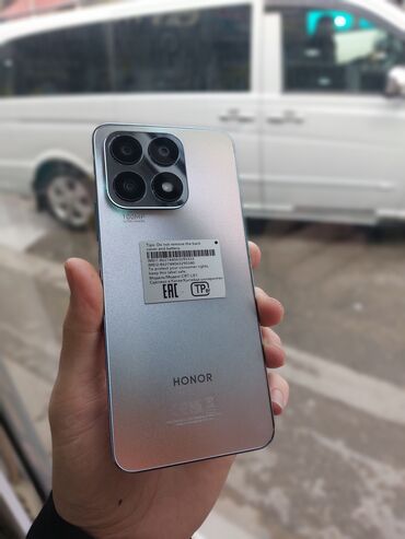 Honor: Honor X8a, 128 GB, rəng - Ağ, Barmaq izi, İki sim kartlı, Face ID