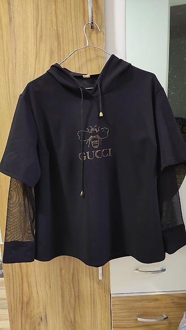 Svitşotlar: Svitşot, Gucci, 3XL, rəng - Qara — 2
