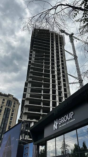 Продажа квартир: 3 комнаты, 125 м², Асанбай мкр Элитка, 20 этаж, ПСО (под самоотделку) — 7