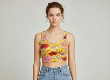 koszulka damska cropp: PULL&BEAR, Топ жіночий, розмір S