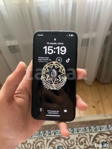 yigilma iphone: IPhone X, 64 GB, Qara, Face ID