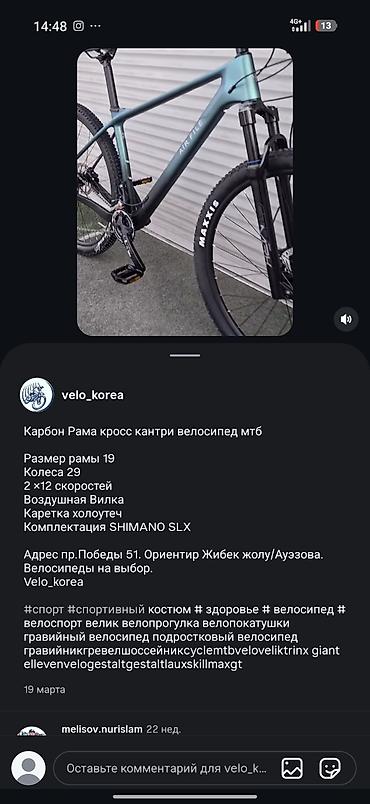 карбоновые: Карбоновый MTB хартейл Изготовлен для Австрии для гонок Размер L — 2