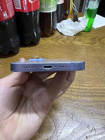 Уюлдук телефондор жана аксессуарлар: IPhone 14, Колдонулган, 128 ГБ, Көгүлтүр, 67 % — 2