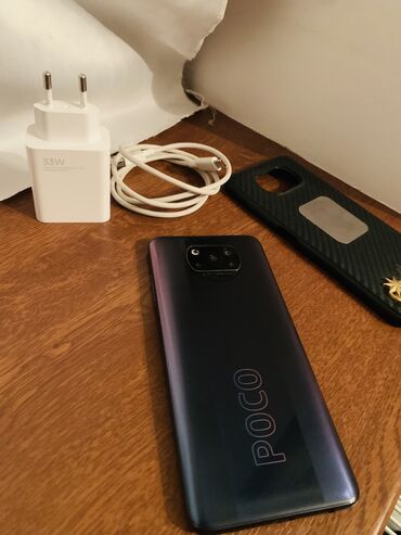 oyun telefonları: Poco X3 Pro, 128 GB, Barmaq izi, Face ID