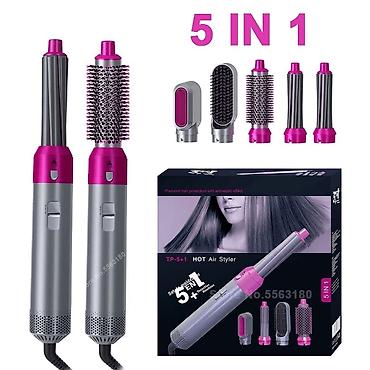 фен 5 в 1: Hot Air Styler 5 в 1 - это многофункциональный стайлер для укладки — 2