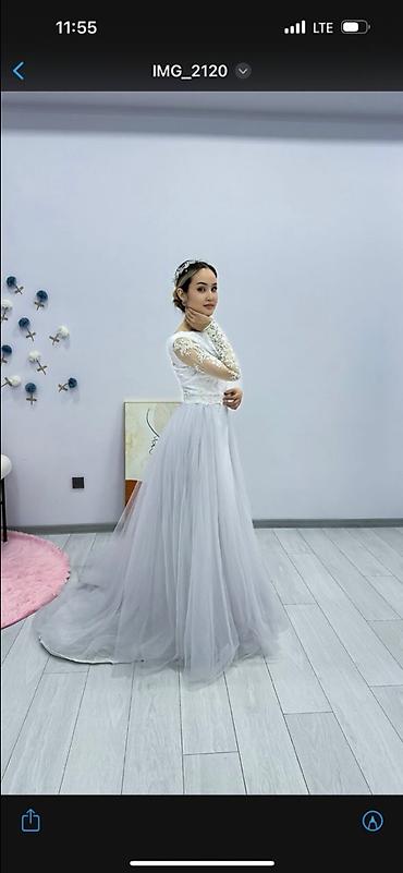 Свадебные платья: Свадебное платье, 2XL, Б/у — 6