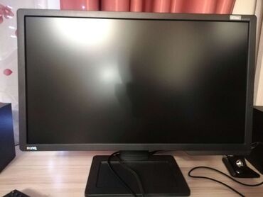 мониторы глянцевое: Монитор, Benq, Б/у, 24" - 25"