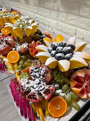 Выездные банкеты: Выездные банкеты | Посудомойки, Повара | Фуршетный стол — 38