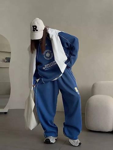 pull and: Мужской спортивный костюм, Все размеры, Новый, цвет - Красный, Платная доставка — 7