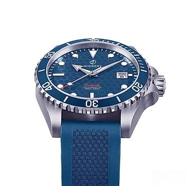 Ručni satovi: Boderry BDA007T SEATURTLE OCEAN - 40mm - Plava - Titanium — 6