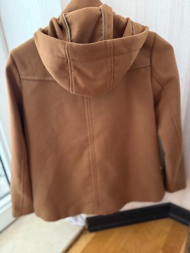 zara xs: Palto, Zara, XS, rəng - Qəhvəyi — 2
