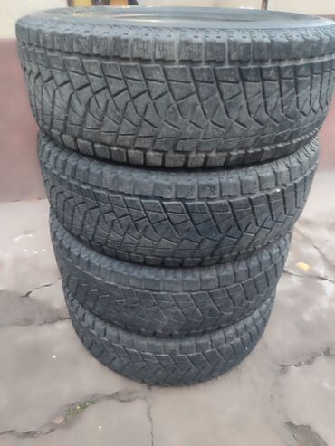 шины на форанер: Шиналар 245 / 70 / R 16, Кыш, Колдонулган, Комплект, Жол тандабастар (АТ/МТ), Жапония, Bridgestone