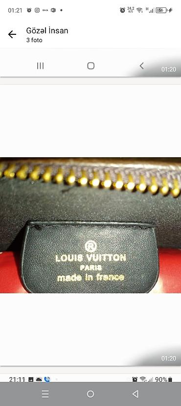 stul çantası: Louis Vuitton qadın çantası - Dizayn: Monogram motivli, tünd qəhvəyi — 1