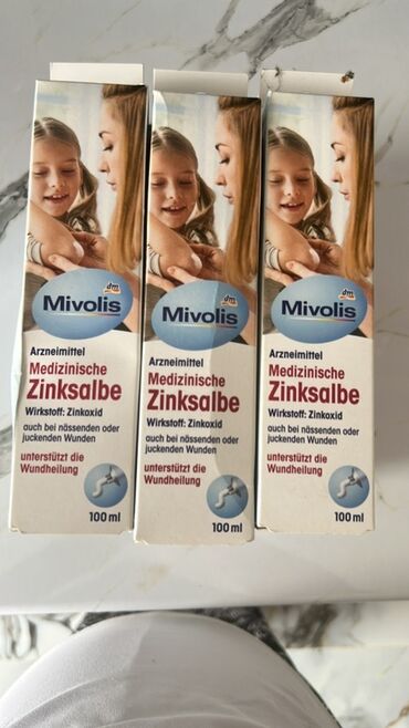 Mivolis Medical Sink Məlhəmi sink oksid tərkiblidir. Bu məlhəm nəm və