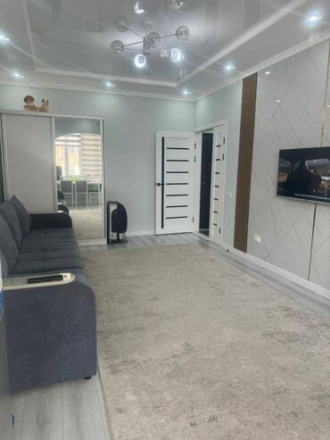 купить квартиру в токмоке: 2 комнаты, 45 м², 106 серия улучшенная, 4 этаж, Евроремонт