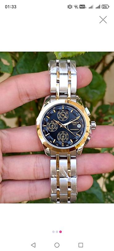 3d saat: Tissot kişi qol saatı – klassik xronoqraf dizaynı Rolex, Rolex saat — 9